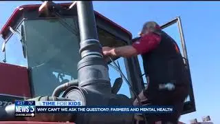 Sow, seeds, surviving suicide: Farmer looks to help others talk about mental health