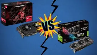 RX 580 8Gb VS GTX 1080 8 GB in Winter 2020 test in 5 games Ultra settings