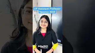 UP Assistant Professor Vacancy 2025 #upassistantprofessor #assistantprofessor #assistantprofessorjob