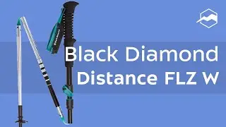 Треккинговые палки женские Black Diamond Distance FLZ. Обзор