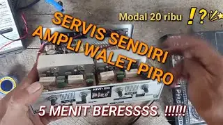 SERVIS AMPLI WALET PIRO MW 88 MATI TOTAL