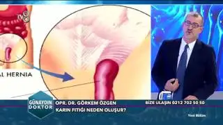 Dr. Görkem Özgen - Karın Duvarı Fıtıkları - Günaydın  Doktor (TV8 - 10.7.17)