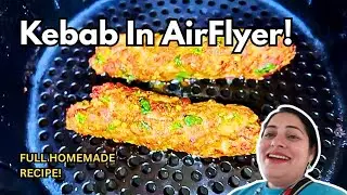 Made Kebab in Air Fryer: Desi Maza, Aussie Andaaz! 🍗✨ | Falguni From Australia