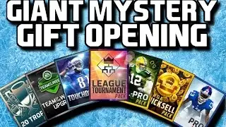 GIANT MYSTERY GIFT OPENING!! - Madden Mobile 16