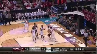 Texas A&M vs. Oklahoma: DJ Hogg 3-pt