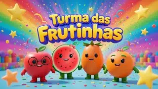 🍉🍌🍓 Turminha das Frutinhas – Música Divertida para Crianças! 🎶