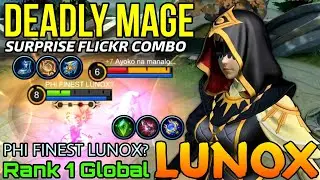 Powerful Mage Lunox the Eye of Eternity - Top 1 Global Lunox by PHI FINEST LUNOX? - Mobile Legends