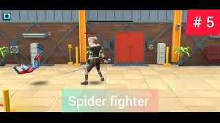 EPIC Spider Fighter Takes On Warehouse BOSS