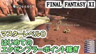 【FF11】初エクゼンプラーポイント稼ぎ！マスターレベル０から１へ！