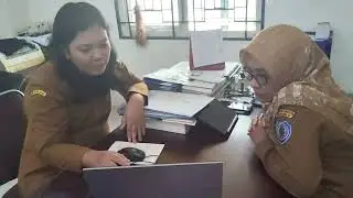 Konsultasi dengan mentor terkait analisis data pelaporan pajak