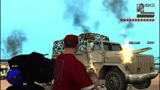 GTA San Andreas | San Fierro & Las Venturas Crazy Rampage + Twelve Star Wanted Level Escape #8