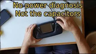 Game Gear No Power Diagnostics and Repair (Not the Capacitors)