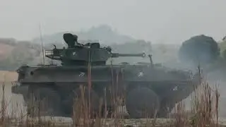 Philippine Marine Corps I Commando V-150, V-300 Armored Personnel Carrier and Fire Support Vehicle