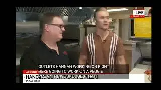 Cameron Fontana Live TV & Visit Grove City Pizza Trek