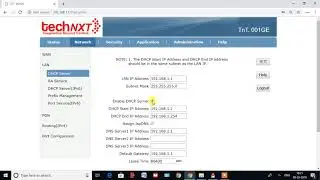 TechNxt 1GE ONU Bridge Mode