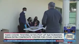 Fake COVID testing sites pop up nationwide | Rush Hour