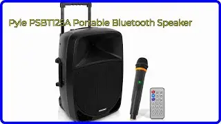 REVIEW (2025): Pyle PSBT125A Portable Bluetooth Speaker. ESSENTIAL details.
