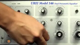 UREI MODEL 546 Dual Parametric Equalizer