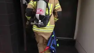 Cleveland Load fire hose deployment - Attack and Laypack