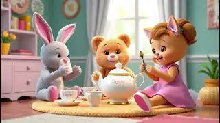 Oops! Try Again &ndash; Pour the Tea with Me! Nursery Rhyme | Manners Song for Kids | Spills, Smiles