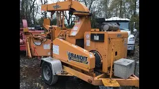 2008 Brush Bandit 1590XP Chipper  demo