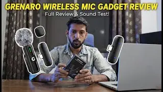 Grenaro Wireless Mic Review: Realtime Sound Test | 3 Noise Levels