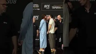 Shara Bullet faces-off with Armen Petrosyan 🔥 #UFC #MMA #UFC308