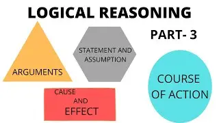 STATEMENT AND ARGUMENT BASICS TO ADVANCE || REASONING FOR BANK/SSC/UPSC || BY KANCHAN MA'AM ||