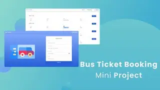 Bus Ticket Booking DBMS Mini Project Using PHP | MySQL | XAMPP