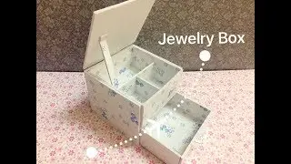 Simple DIY | Craft - How to Make Jewelry Box - Jewelry Box For Kid