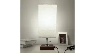 Bedside Table Lamp USB, Aooshine Modern Desk Lamp
