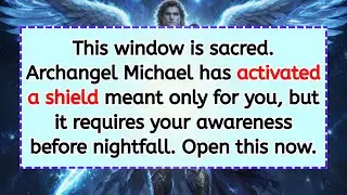 ⚔️ This window is sacred. Archangel Michael has activated a shield meant only for you, but it requ..