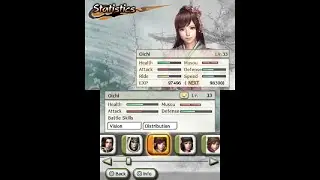 Samurai Warriors: Chronicles All Characters [3DS]