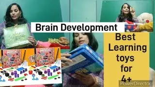 Educational toys |Best learning toys for 4to 8 year kids//brain Development |Kids toys gift ideas