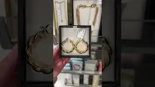 Glamorous Jewelry Finds at Marshall's #fok #shopping #goldjewelry