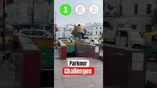 3 most difficult parkour challenges #parkour #challenge #shorts #shortsfeed
