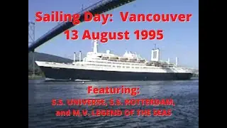 Sailing Day: Vancouver -- August 13, 1995