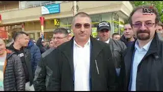 Ciuhodaru și Cîtea, apostrofați de protestatari
