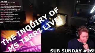 Chris REACTS to The Dear Hunter - The Inquiry of Ms Terri (LIVE - Act I Stream) [SUB SUNDAY #26]