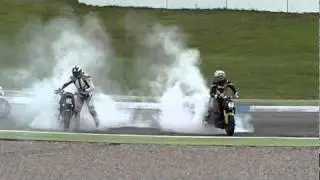 KTM SuperDuke Battle 2010 Hockenheim Sachskurve