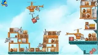 Angry Birds Rio Level 5 Hidden Harbor Walkthrough 3 Star