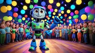 Robot&rsquo;s Wacky Disco 🤖🕺 | Fun Kids Dance & Learning Video | Preschool Educational Adventure
