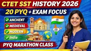 CTET SST History 20 PYQ Questions | Events Based MCQ  | CTET 2026 Preparation #ctet #viral