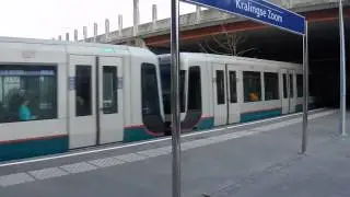 RET SG3 5626 + 5637 dep. & RET SG2/1 54?? + 5413 + 5418 coming in @ Subway Station Kralingse Zoom