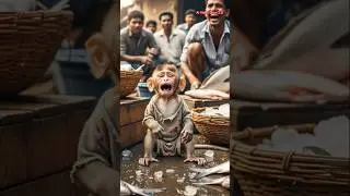 &ldquo;The Honest Baby Monkey Who Earned Money to Buy a Fish&rdquo; 🐒🐟#ai #shorts #baby monkey #popular #viral
