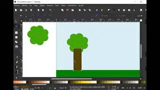 PAISAJE EN INKSCAPE 5TO PRI