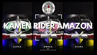 Bootleg Amazons Driver Belt Kamen Rider Amazons DX Alpha Omega Sigma| Review