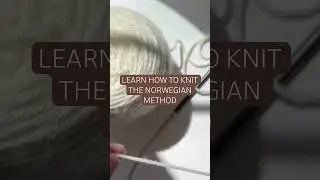 Изучите норвежскую лицевую и изнаночную вязку в этом уроке  