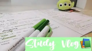 📚Study Vlog // ✨gisellevlogs //