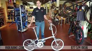 New First Review of Dahon Boardwalk D7 Classic folding bicycle
